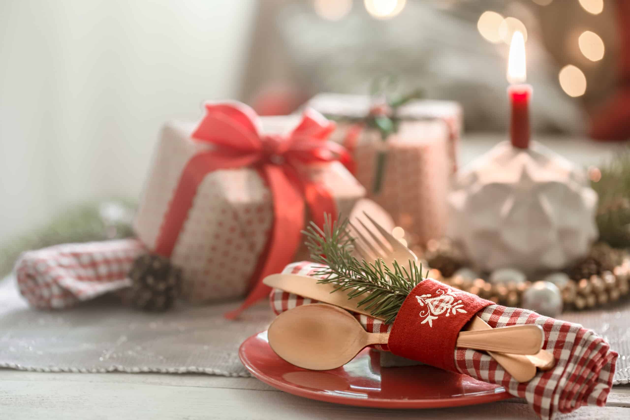 Ideas para decorar la mesa de Navidad